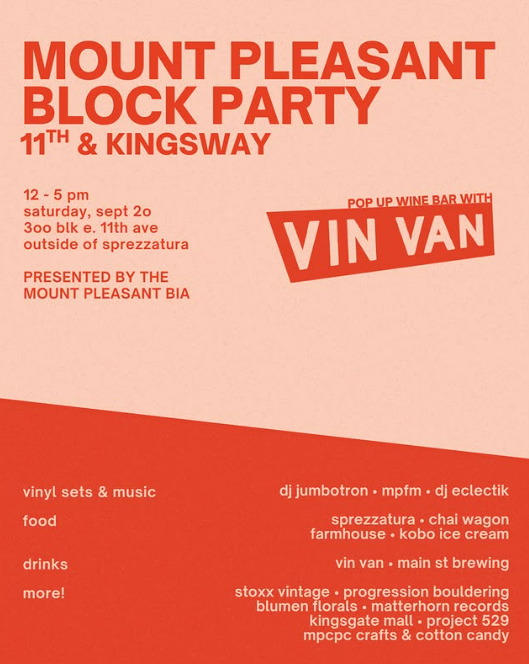 Join Stoxx Vintage for Mount Pleasant Block Party!