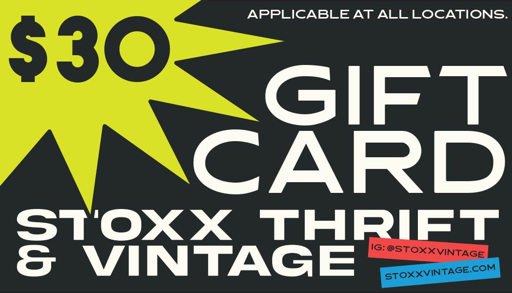 Stoxx Vintage Email Gift Card