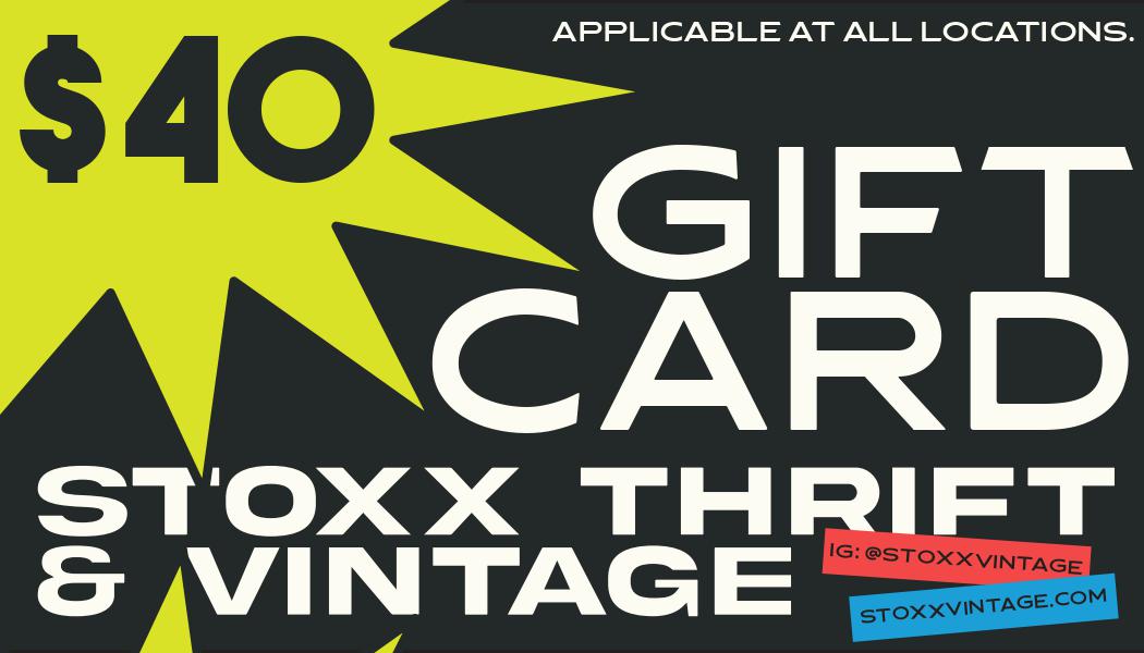 Stoxx Vintage Email Gift Card