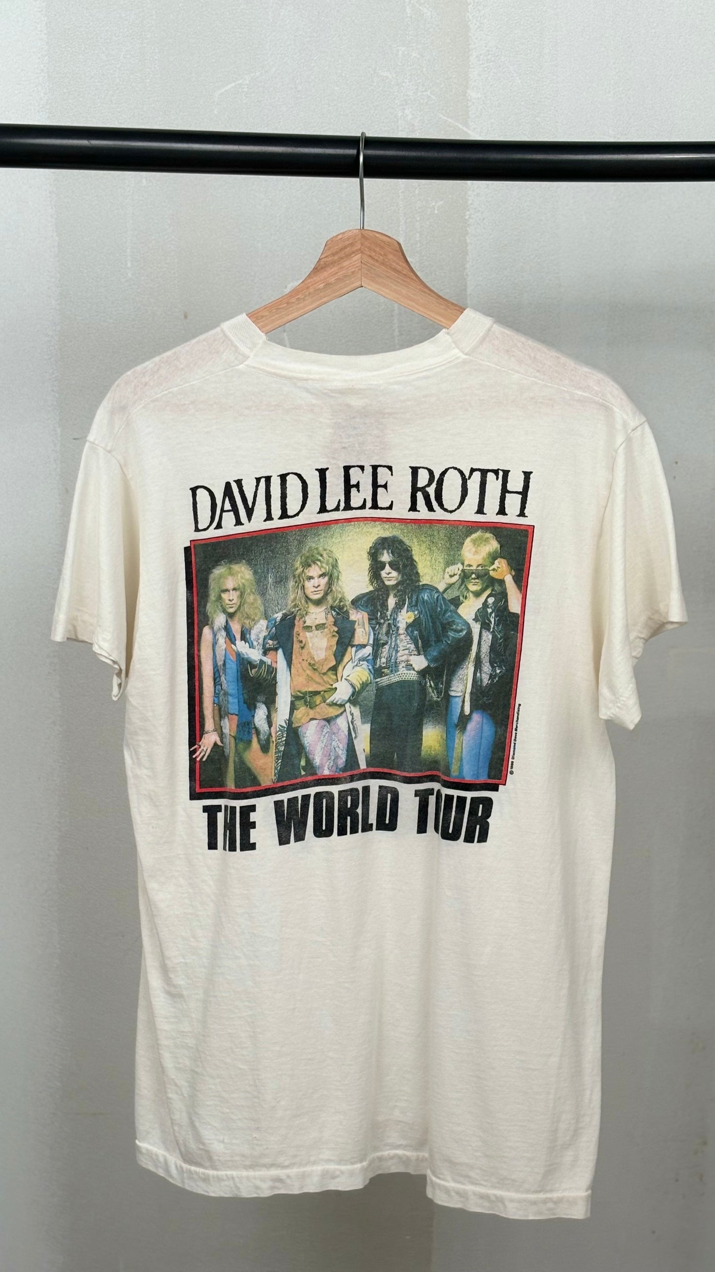 1986 David Lee Roth World Tour T-Shirt