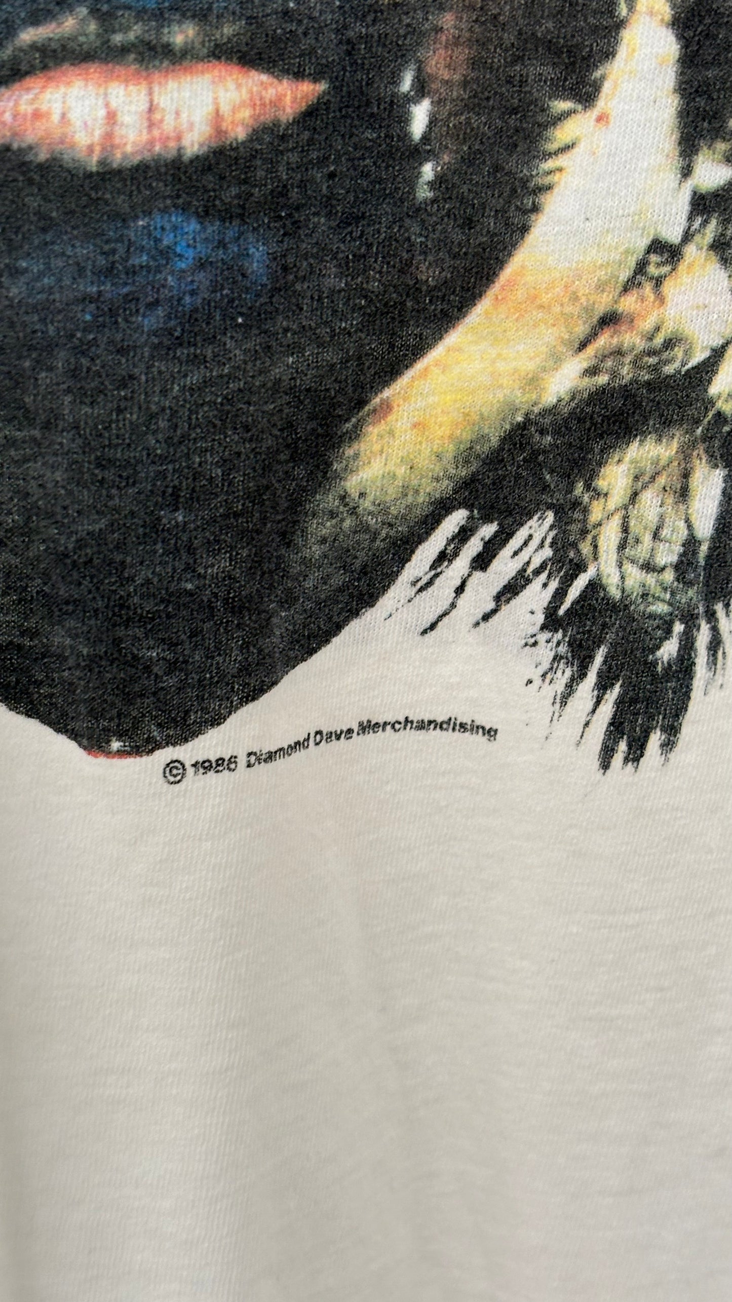 1986 David Lee Roth World Tour T-Shirt