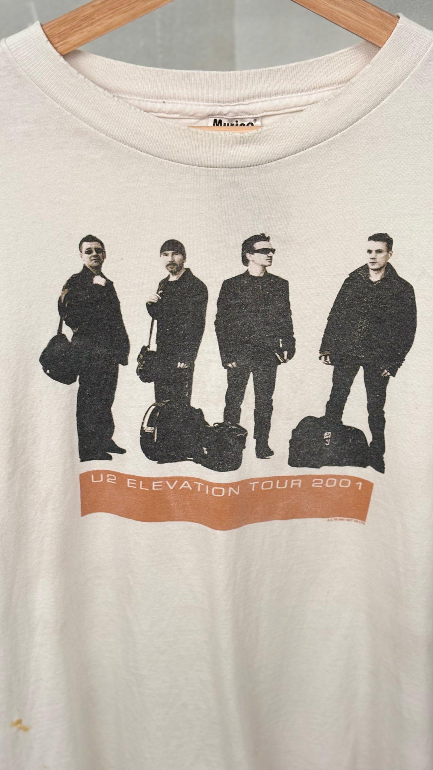 2001 U2 Elevation Tour T-Shirt