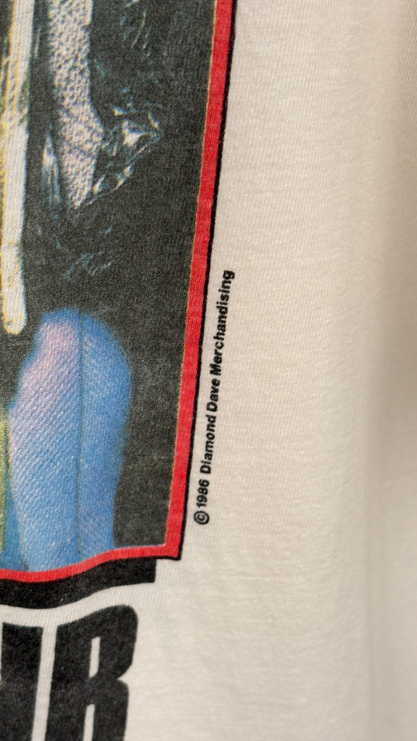 1986 David Lee Roth World Tour T-Shirt