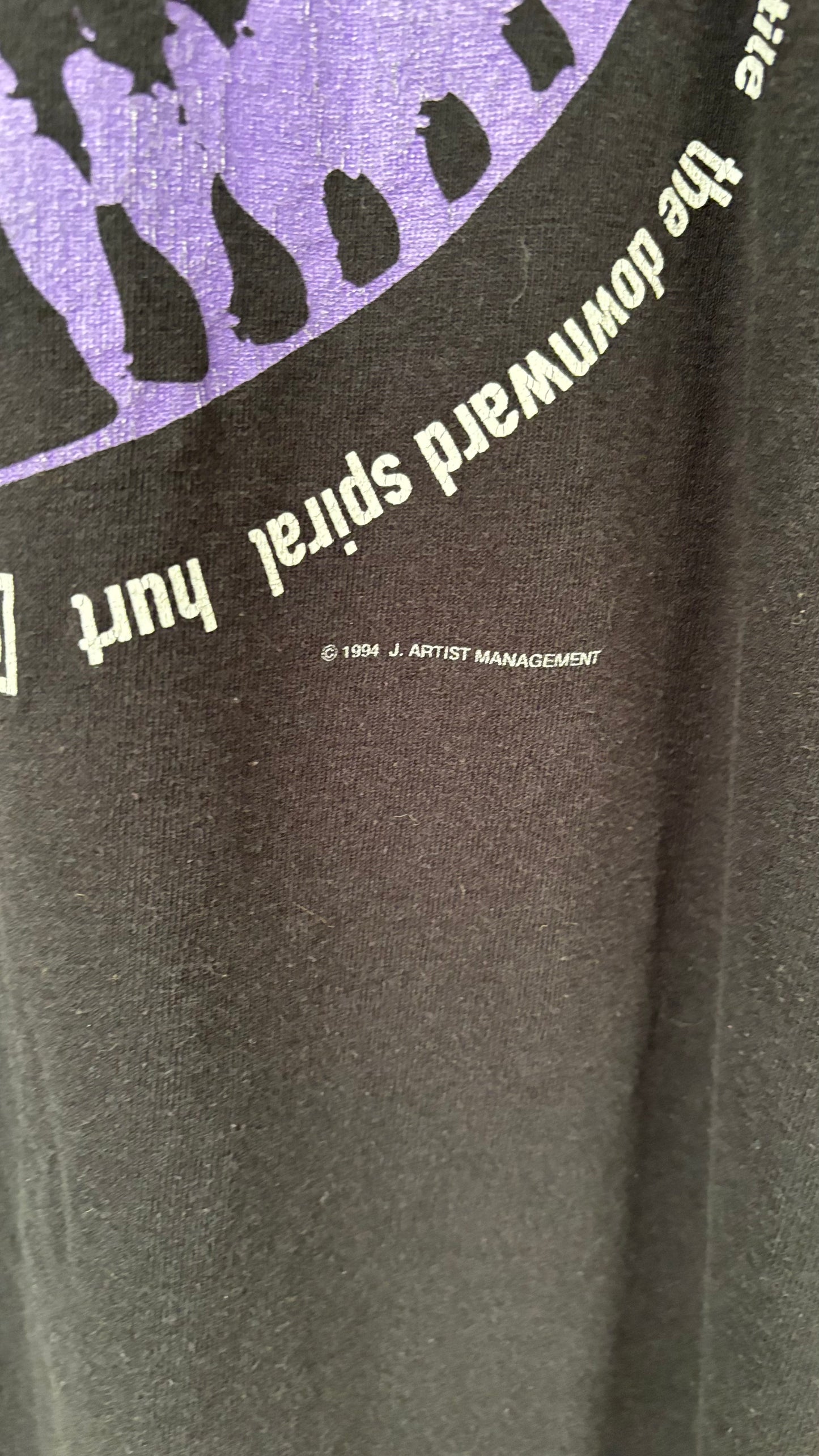 1994 NIN Downward Spiral T-Shirt