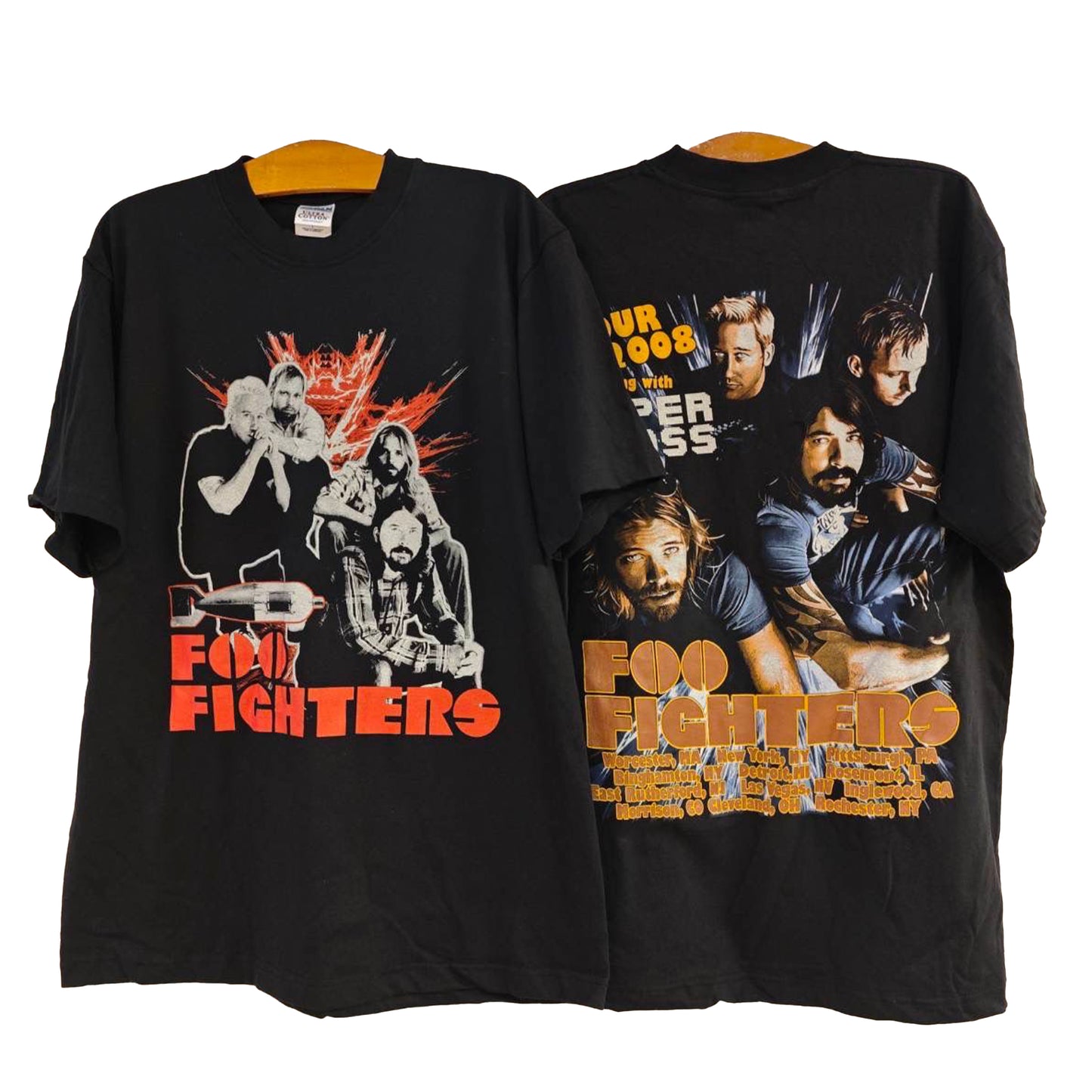 Y2K Foo Fighters Tour 2008 Tee