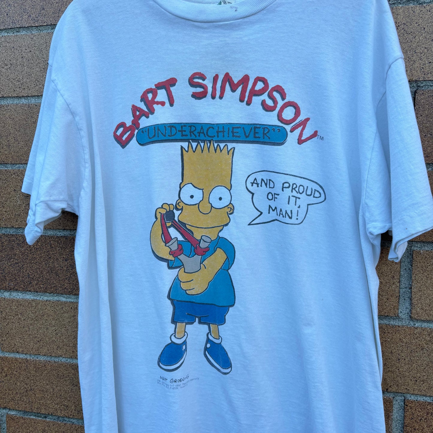 Bart Simpson "Underachiever" 1990 Tee