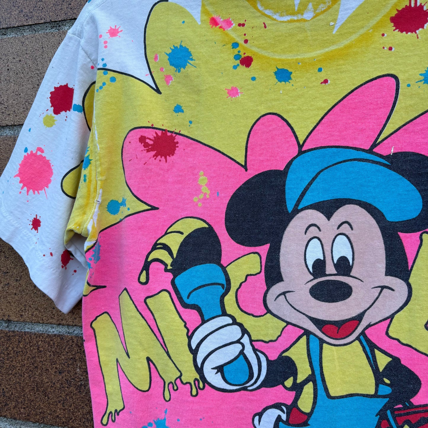 Single Stitch Mickey Mouse Tee