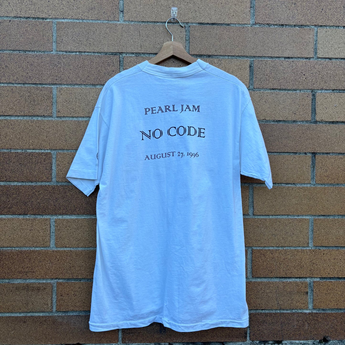 Pearl Jam "No Code" 1996 Tee