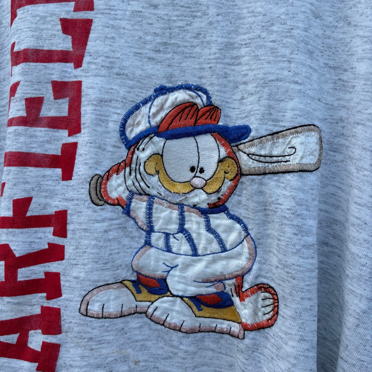 Garfield Embroidered Tee