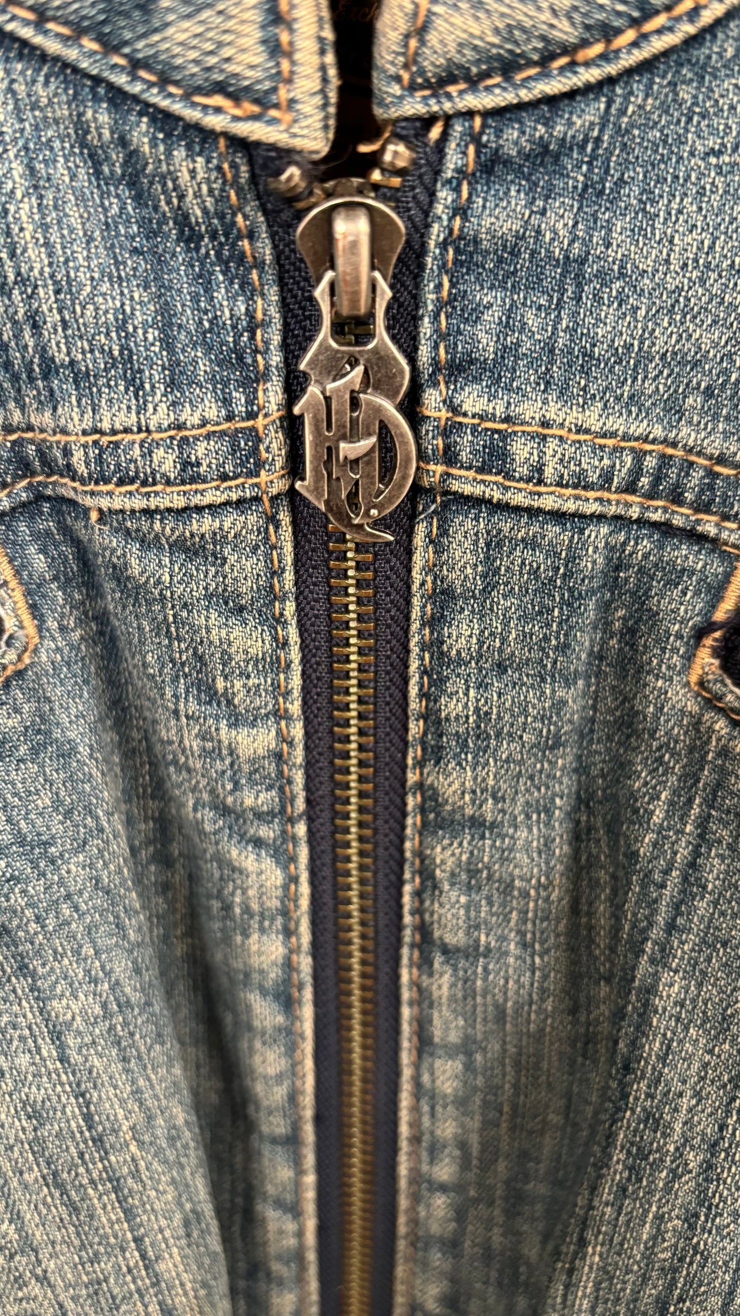 Harley Davidson Studded Denim Jacket
