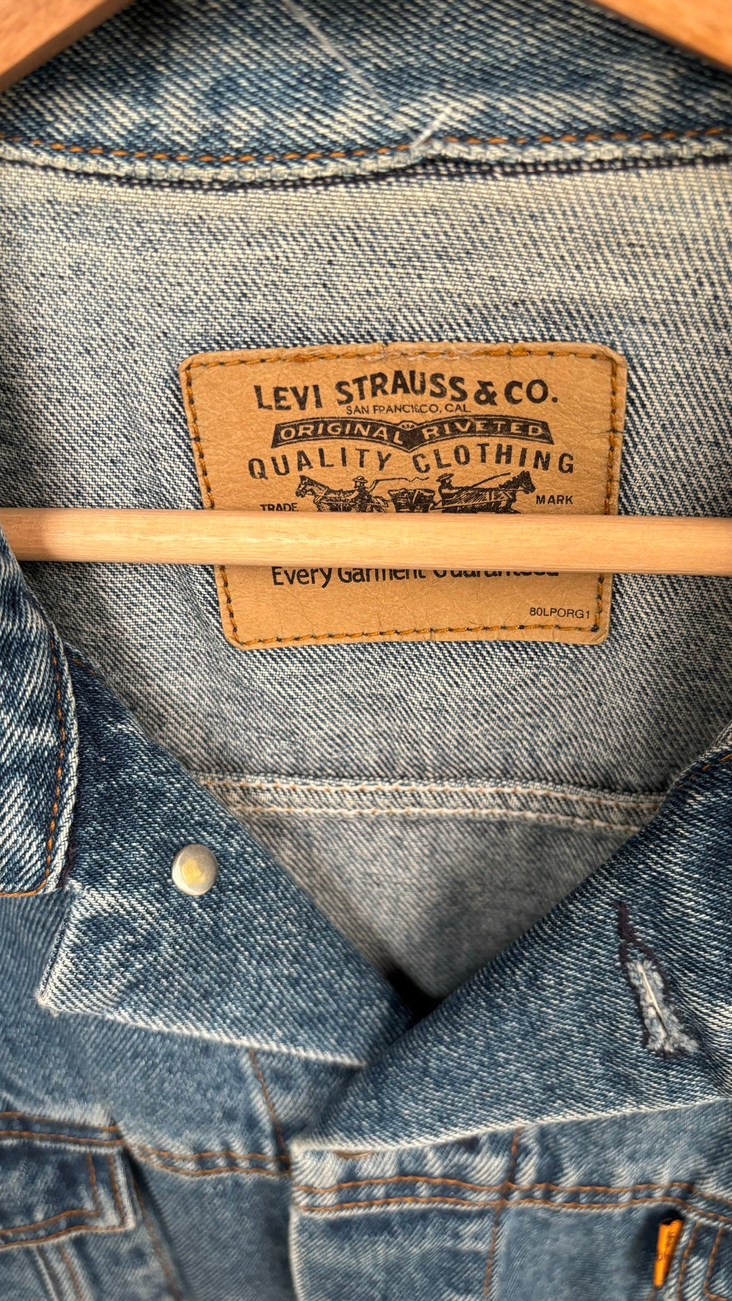Levi's Original Riveted Denim Jacket