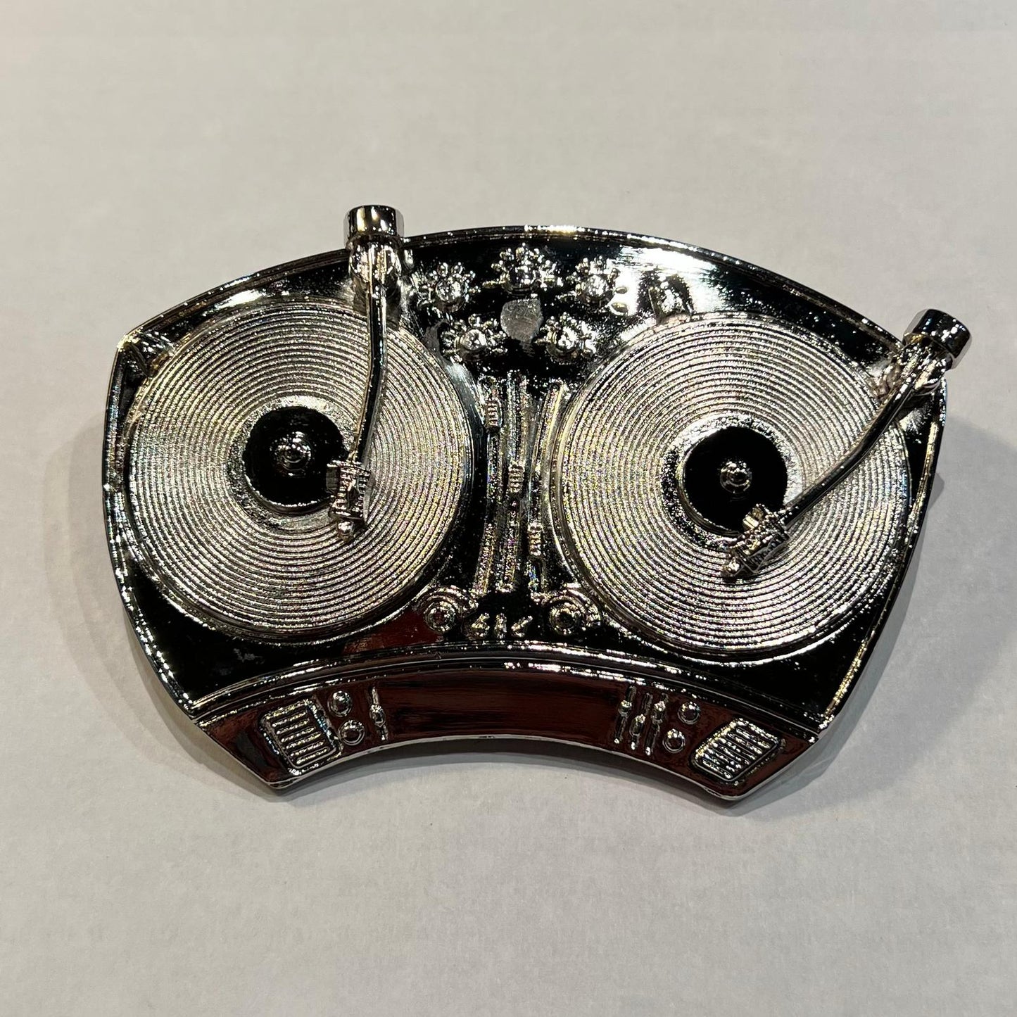 DJ Turntable Belt Buckle