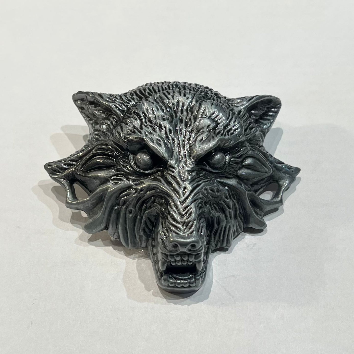 Wolf Belt Buckle