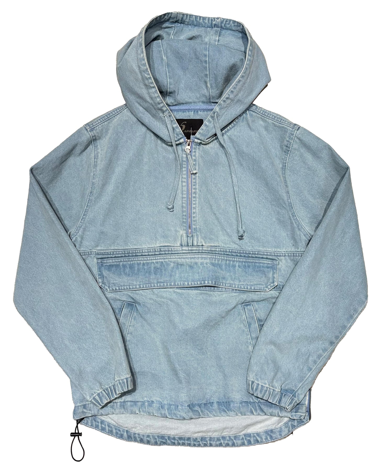 Denim Hooded Jacket