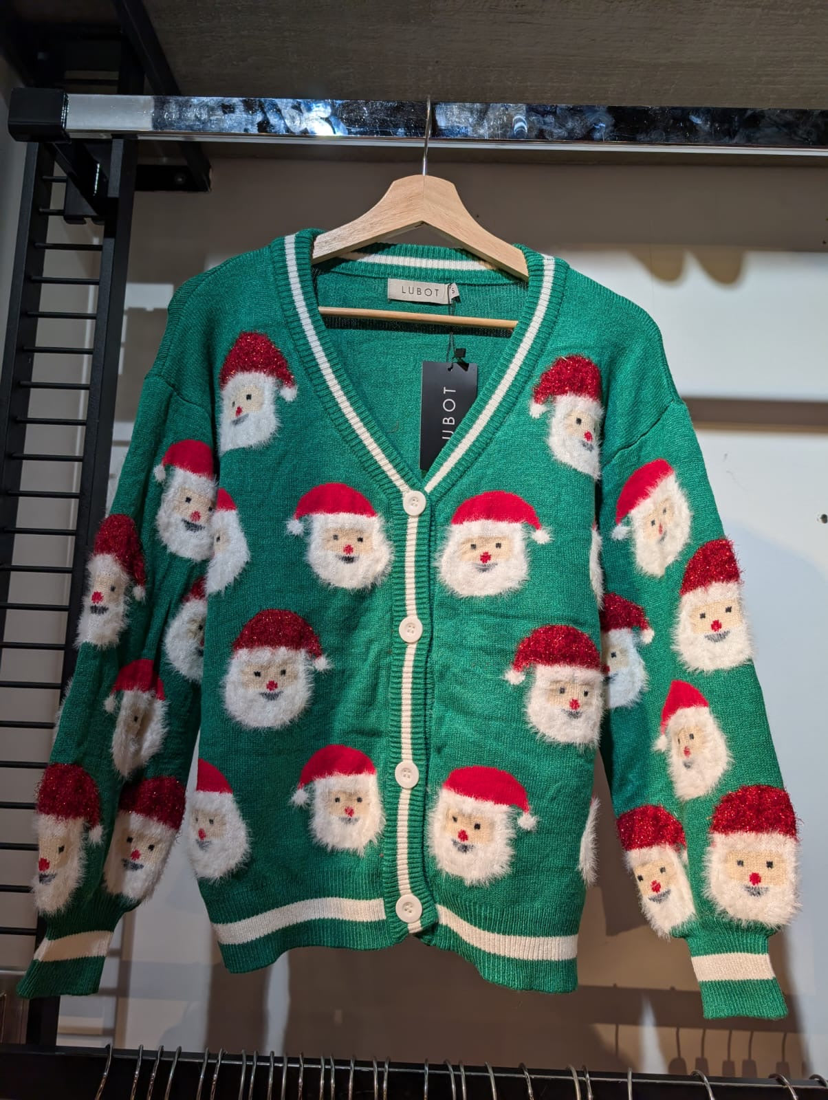 Santa Face Christmas Sweater