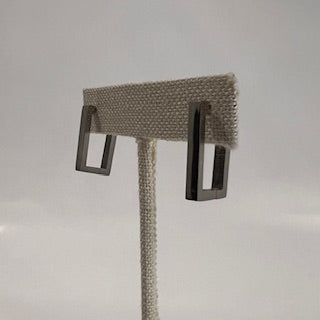 Grid Outlast Stainless Steele Earring