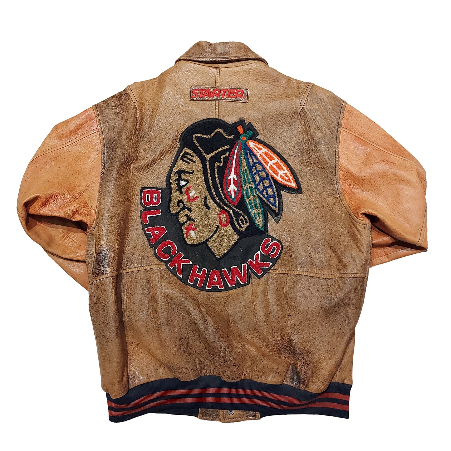 Chicago Blackhawks Varsity Jacket