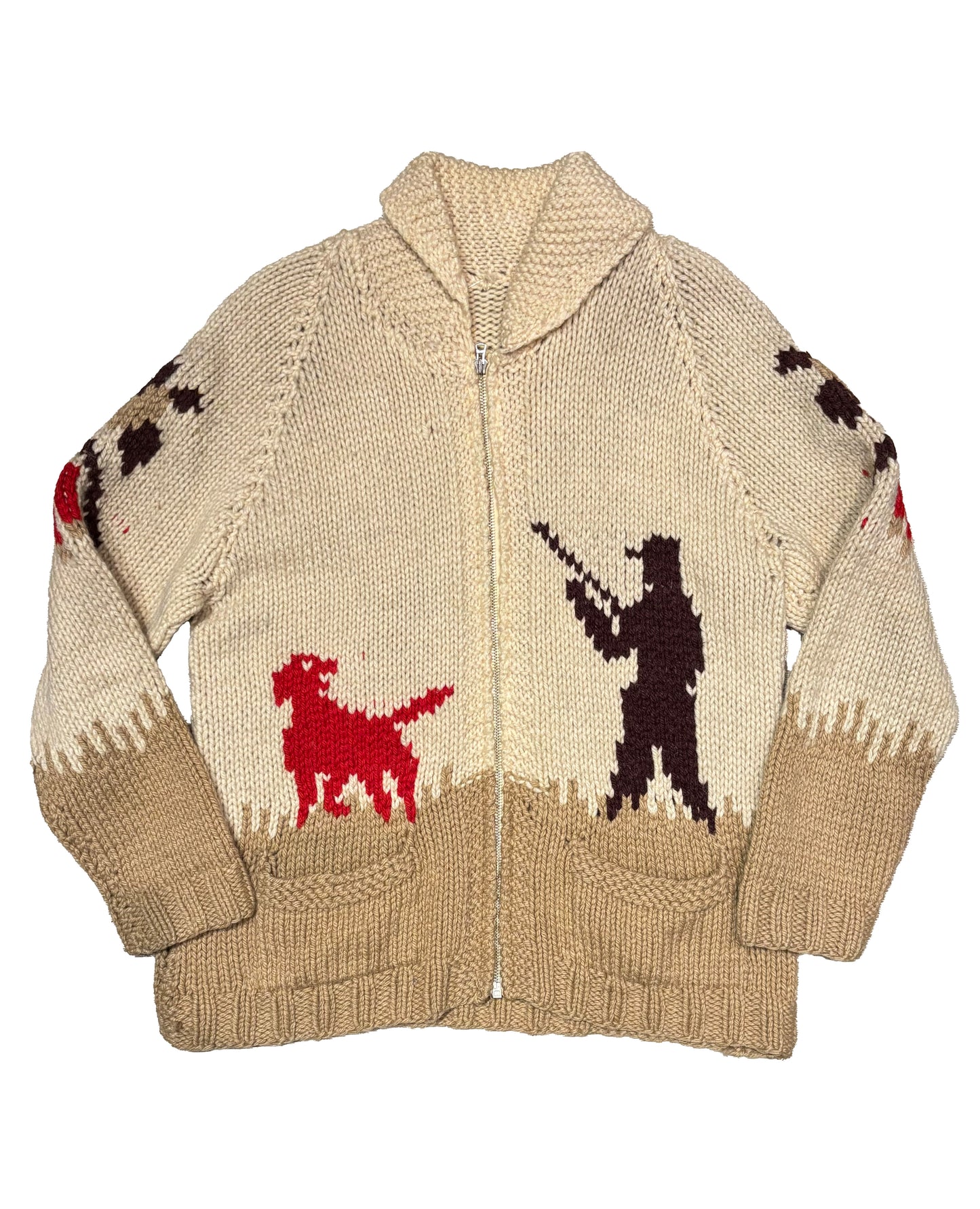 Hunter Graphic Cowichan Sweater