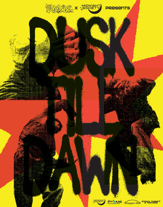 Dusk Till Dawn Dance Battle Poster