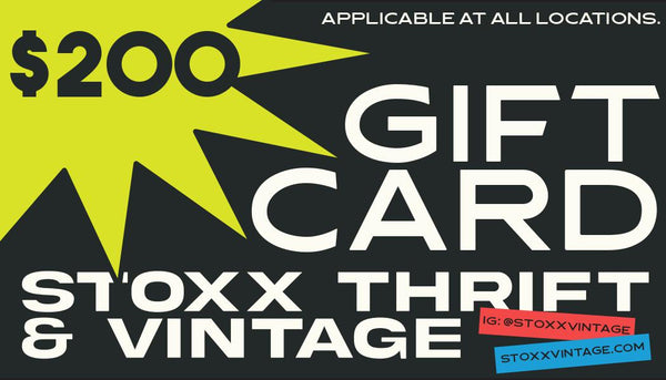 Stoxx Vintage Email Gift Card