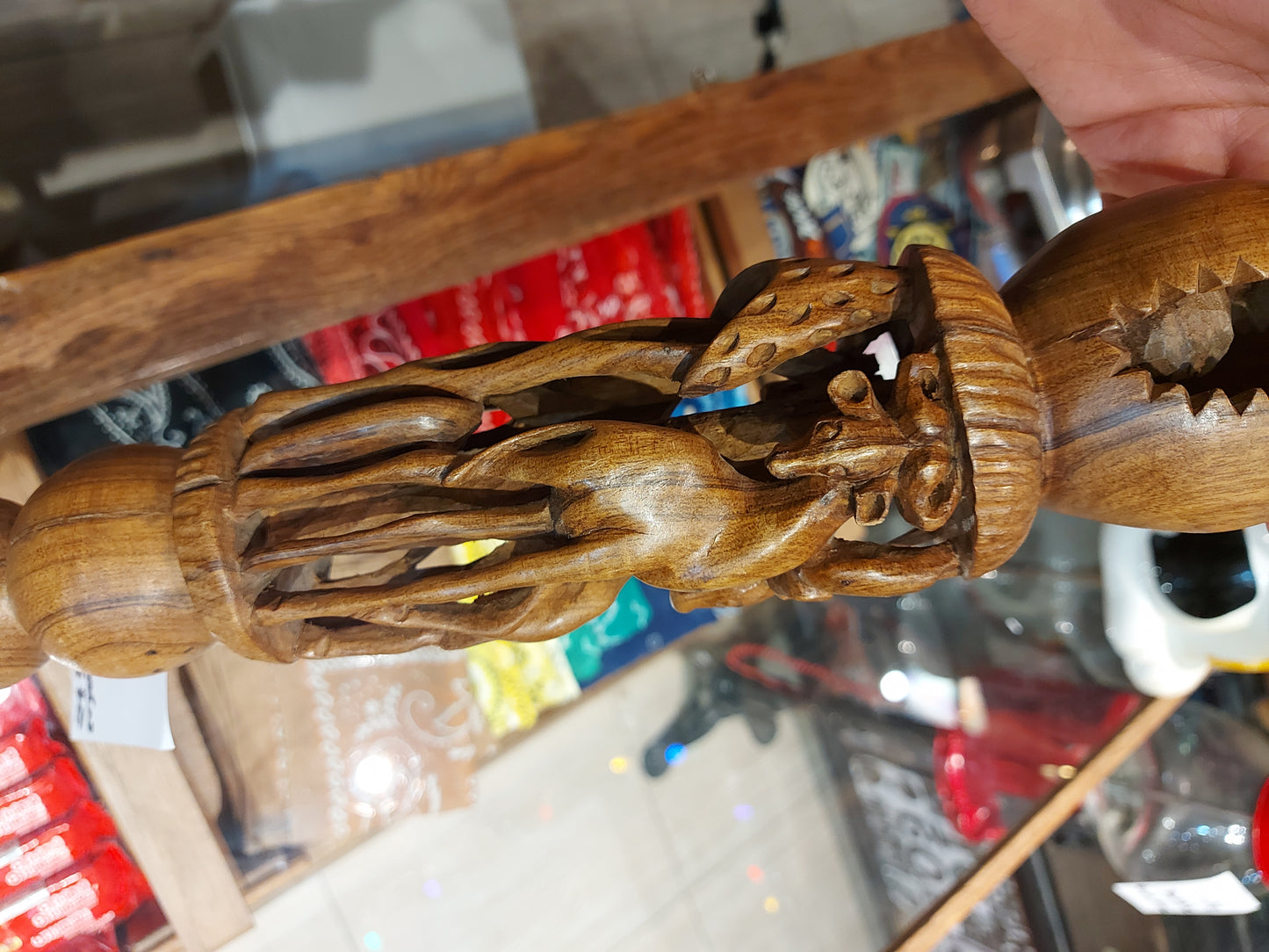 Carved Walking Stick