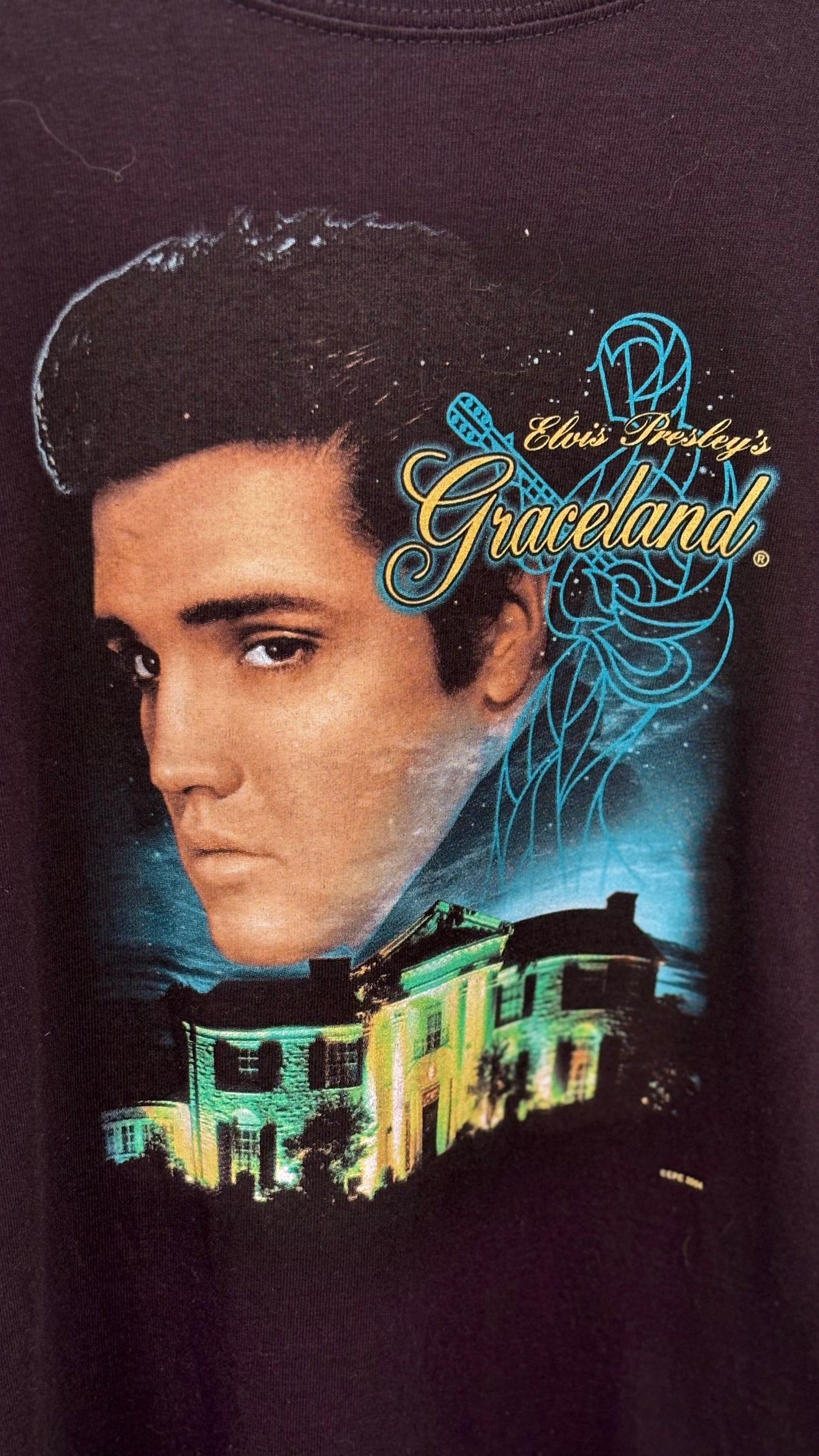 2004 Elvis Official Graceland T-Shirt