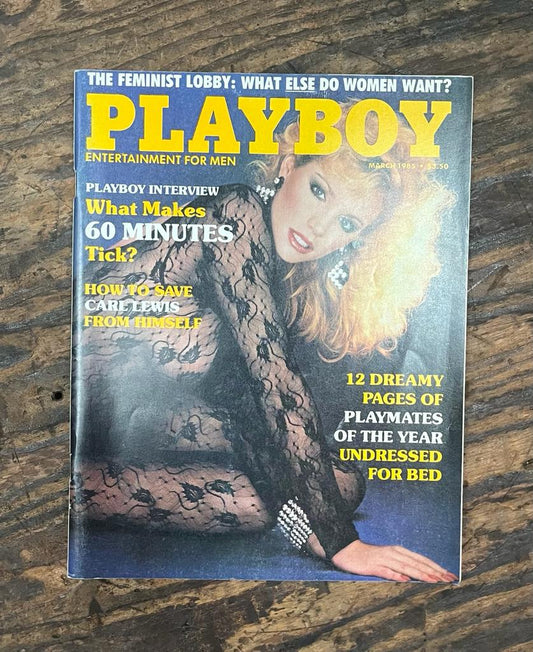 Playboy 1985 March The Feminist Lobby