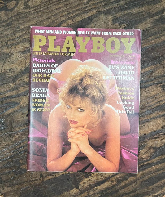 Playboy 1984 October What Men and Woman Really Want...