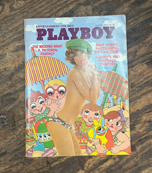 Playboy 1974 August The Wedding Night