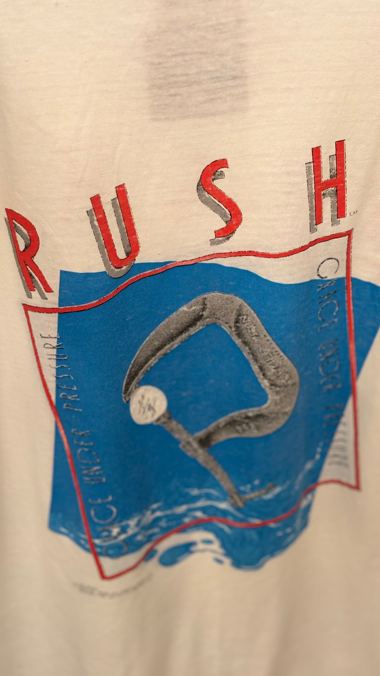 1984 Rush Grace Under Pressure T-Shirt
