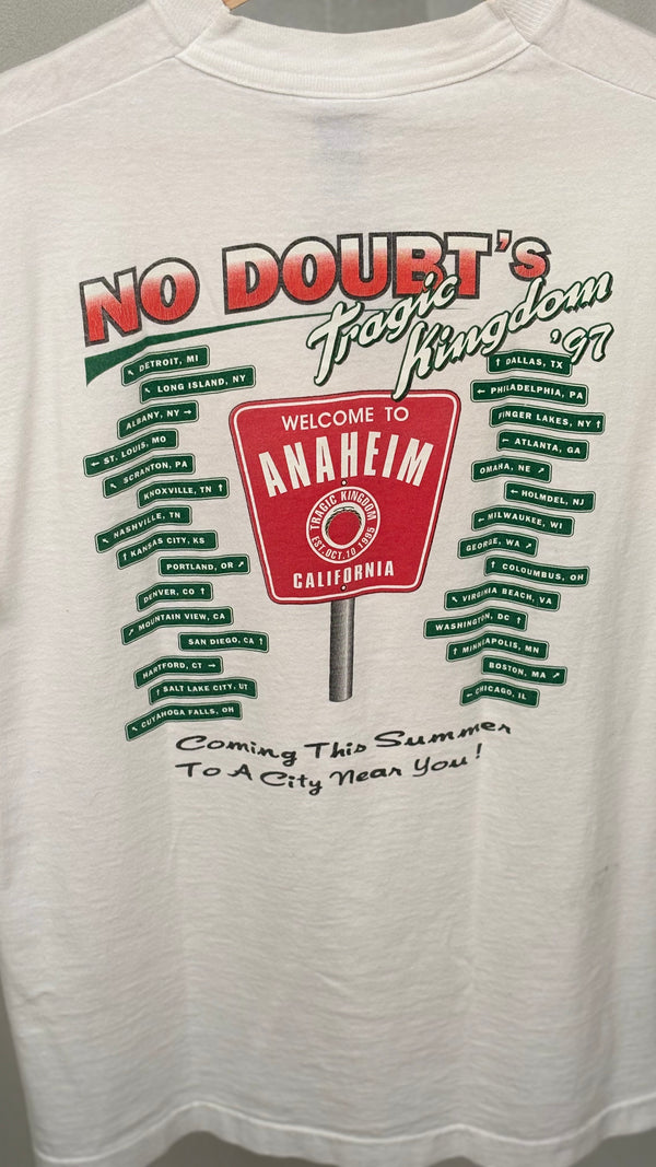 1997 No Doubt Tragic Kingdom Tour T-Shirt