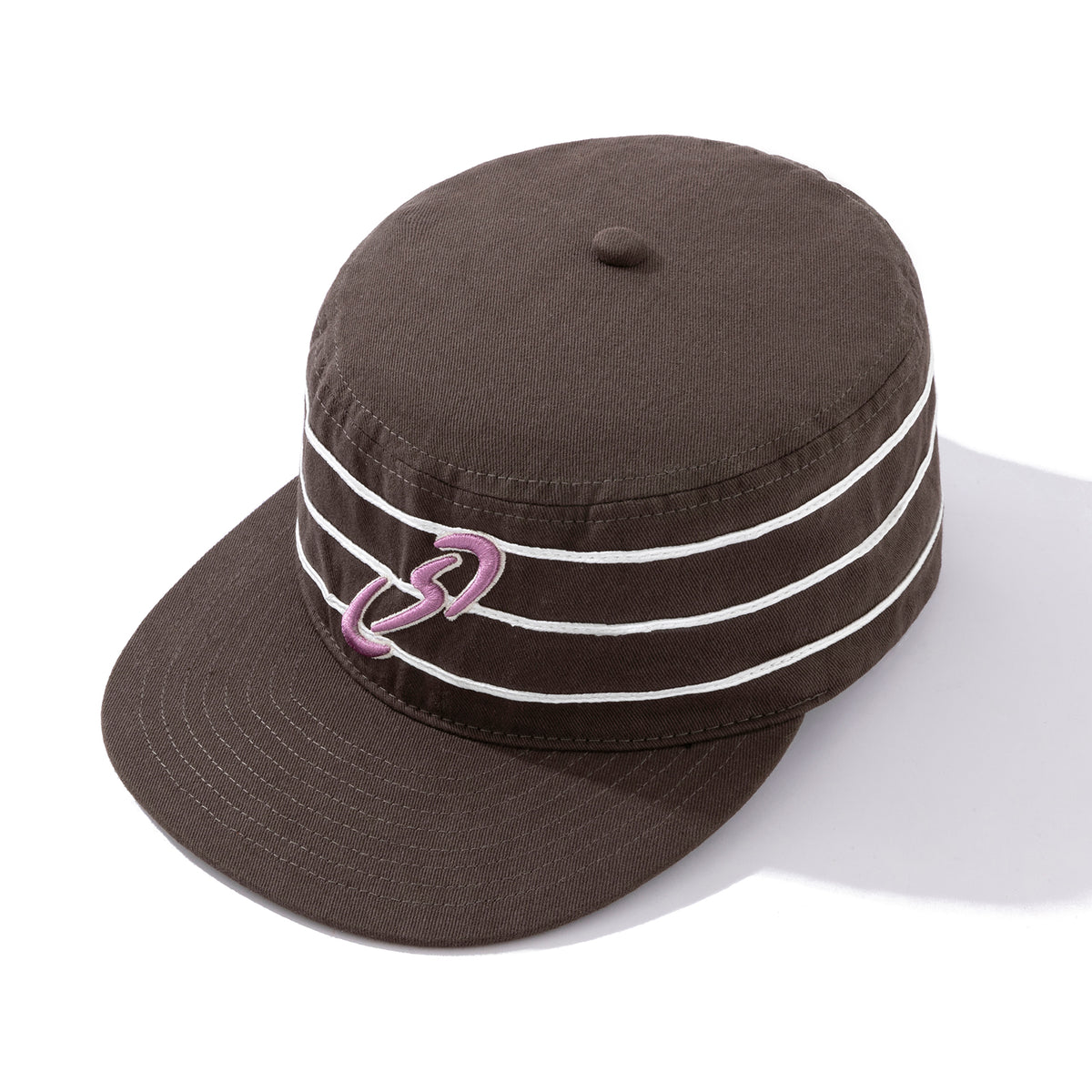 Stoxx Striped Pillbox Cap