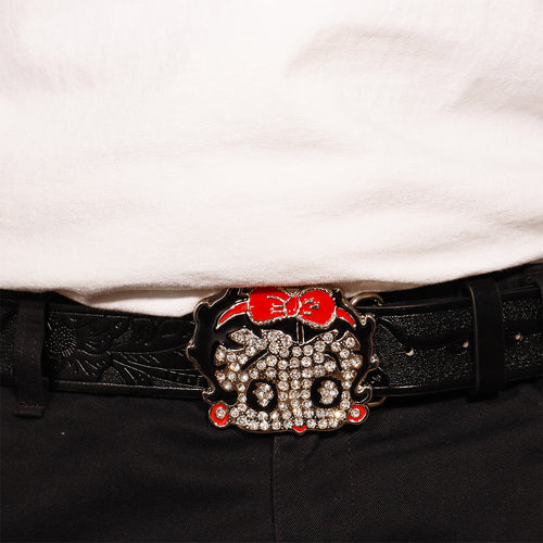 Betty Boop Shiny Buckle – additional view, STOXX THRIFT & VINTAGE