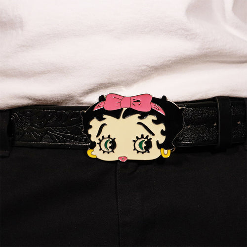 Betty Boop Light Buckle – additional view, STOXX THRIFT & VINTAGE
