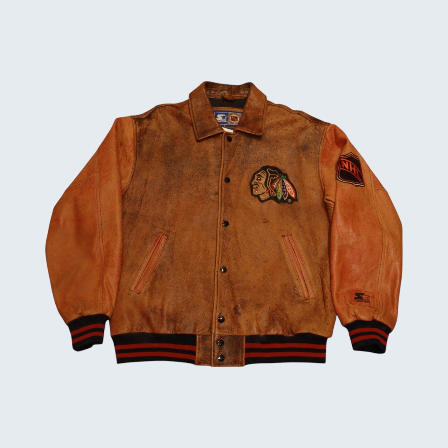 Chicago Blackhawks Varsity Jacket