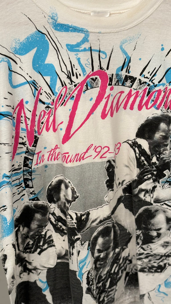 1992 Neil Diamond In The Round Tour T-Shirt