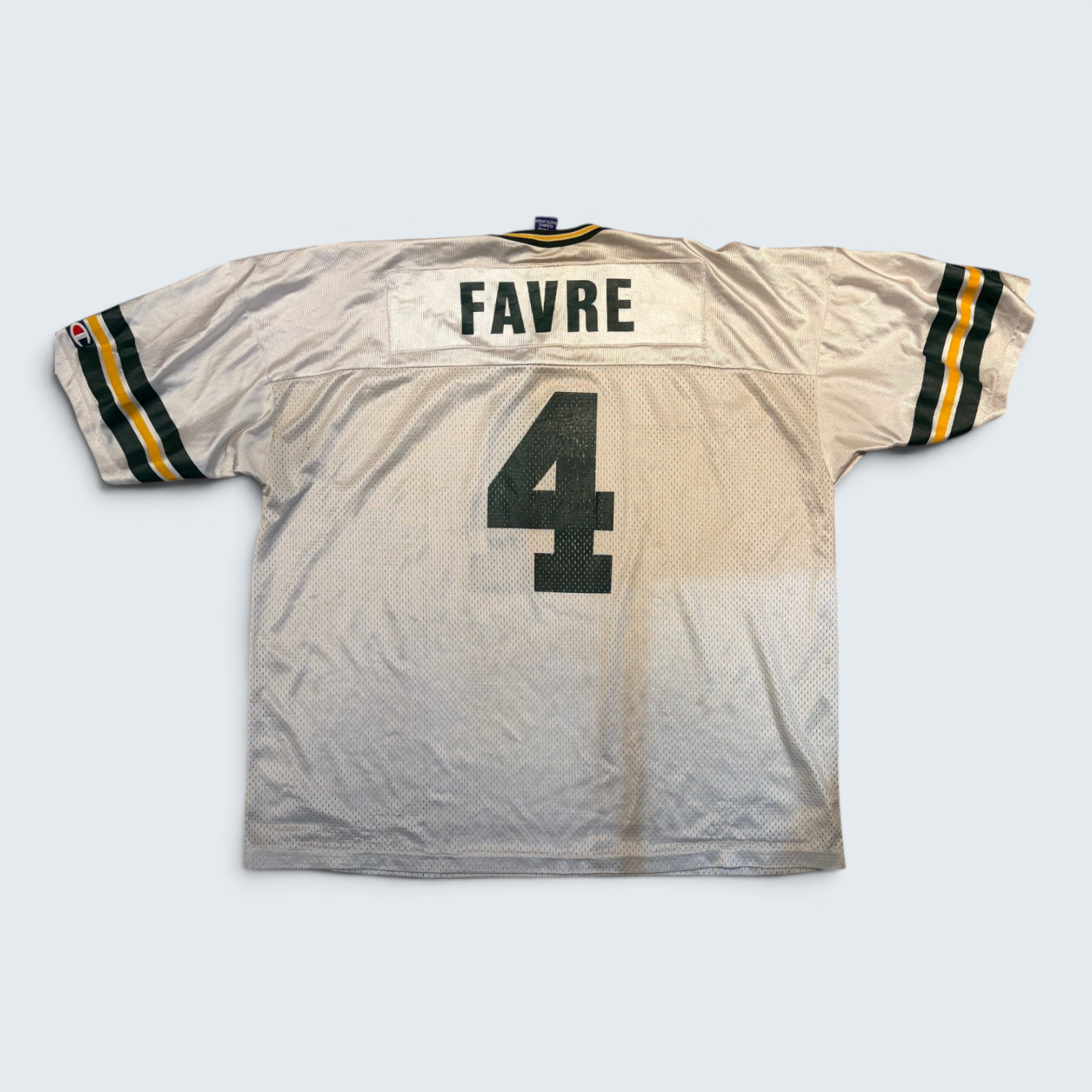 Champion Green Bay Packers Brett Favre #4 NFL football jersey — Size 52