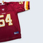 Reebok Washington Redskins Jeremiah Trotter #54 NFL football jersey — Size L