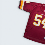 Reebok Washington Redskins Jeremiah Trotter #54 NFL football jersey — Size L