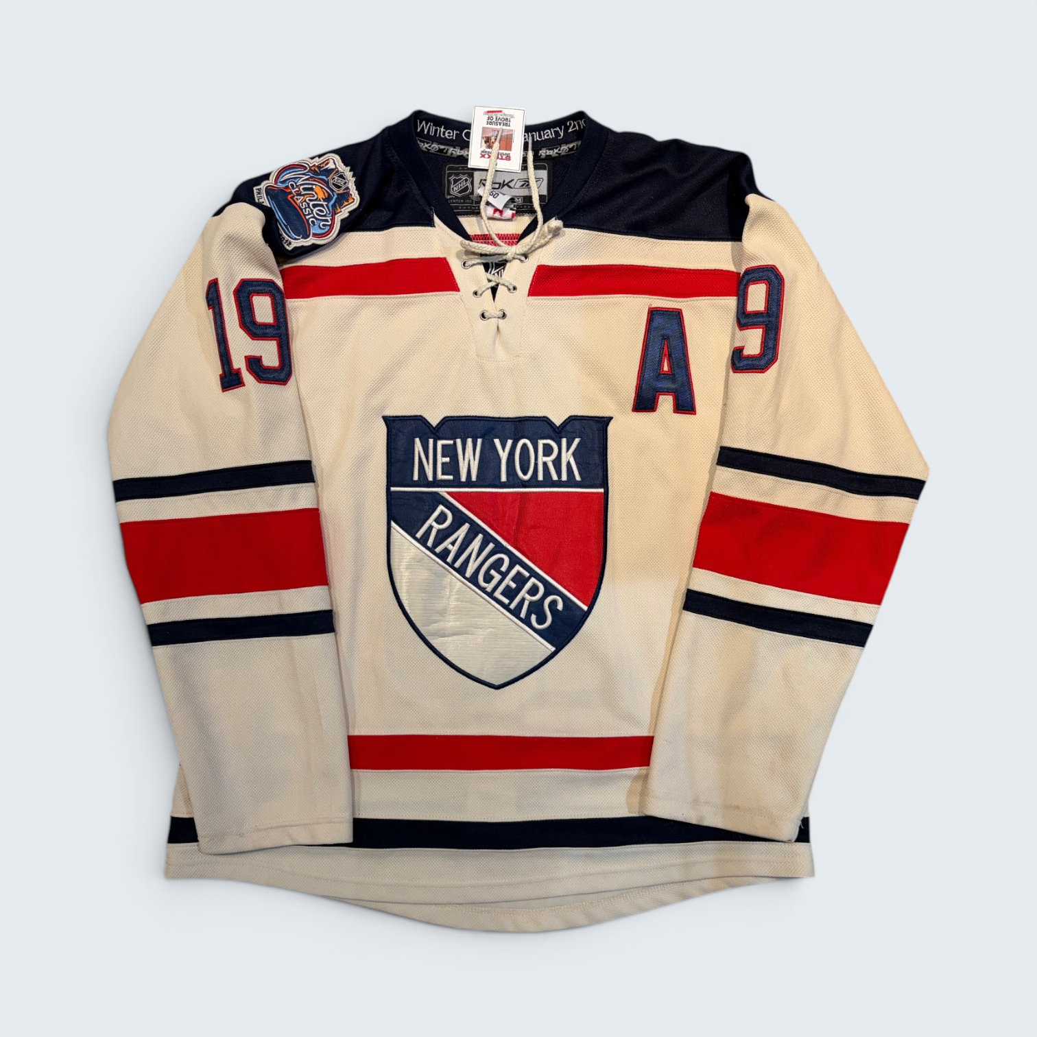 NHL New York Rangers 2012 Brad Richards #19 Hockey Jersey
