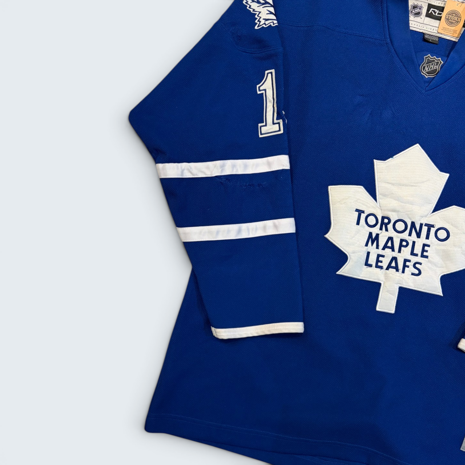 Reebok Toronto Maple Leafs Mats Sundin #13 NHL hockey jersey — Size L