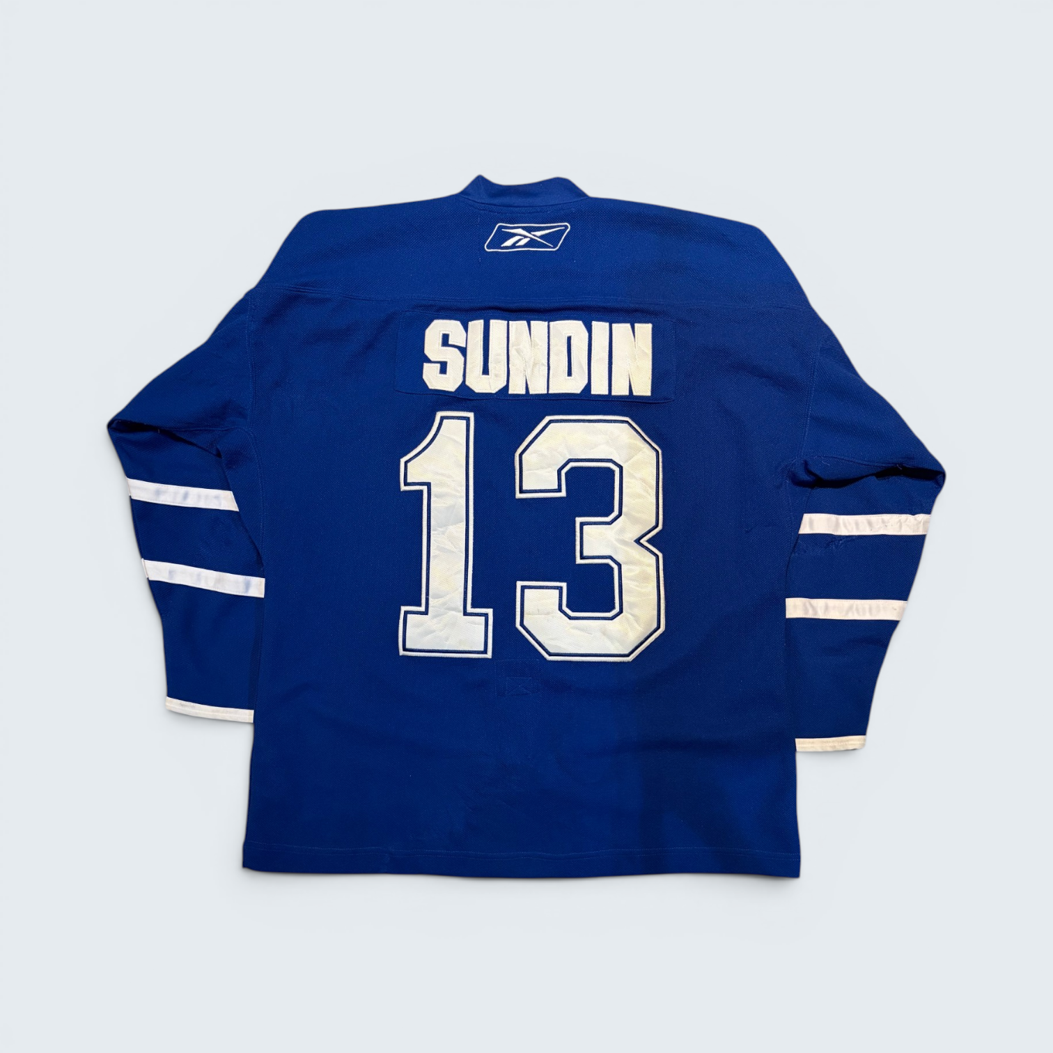 Reebok Toronto Maple Leafs Mats Sundin #13 NHL hockey jersey — Size L