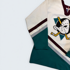 Starter Mighty Ducks of Anaheim blank NHL hockey jersey — Size S