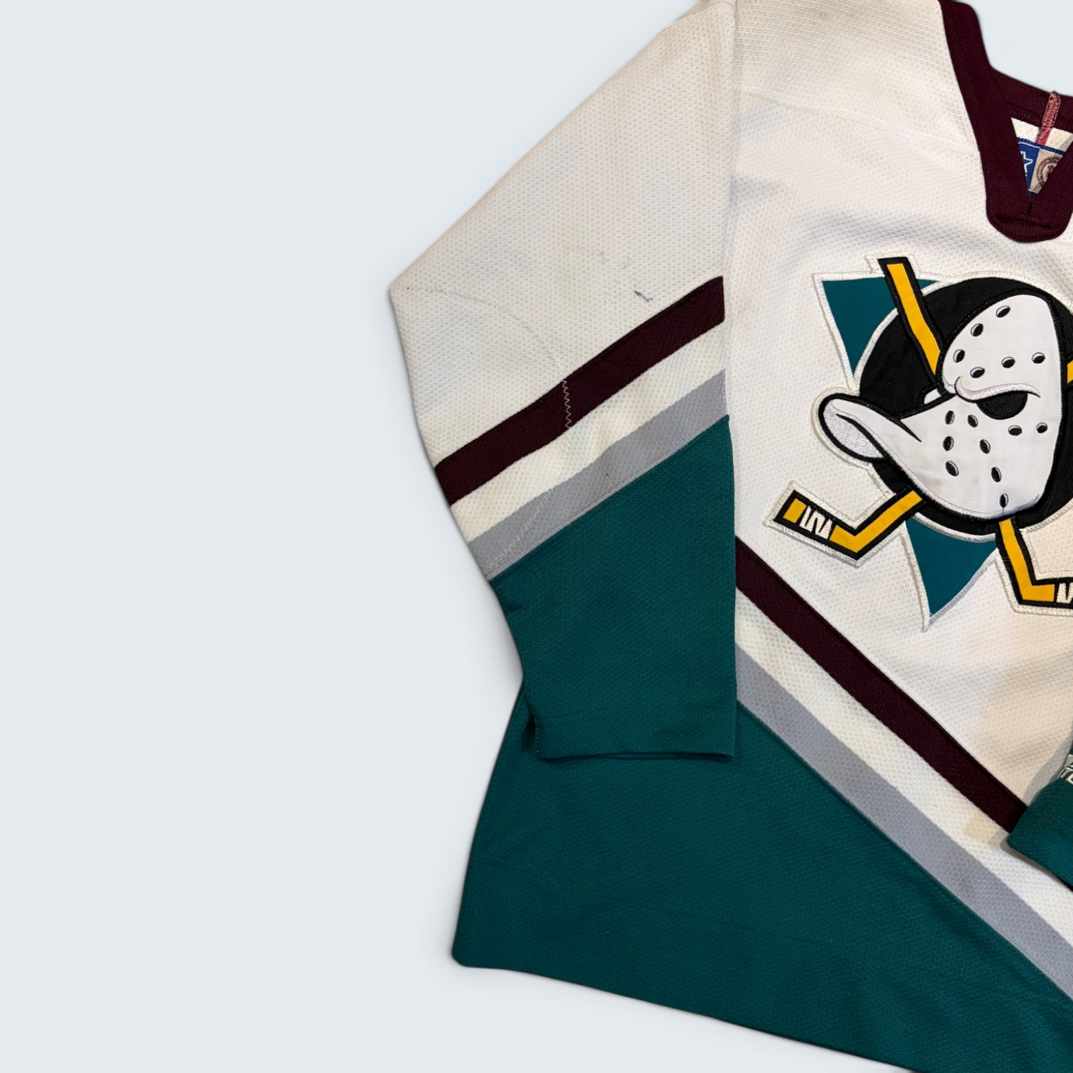 Starter Mighty Ducks of Anaheim blank NHL hockey jersey — Size S