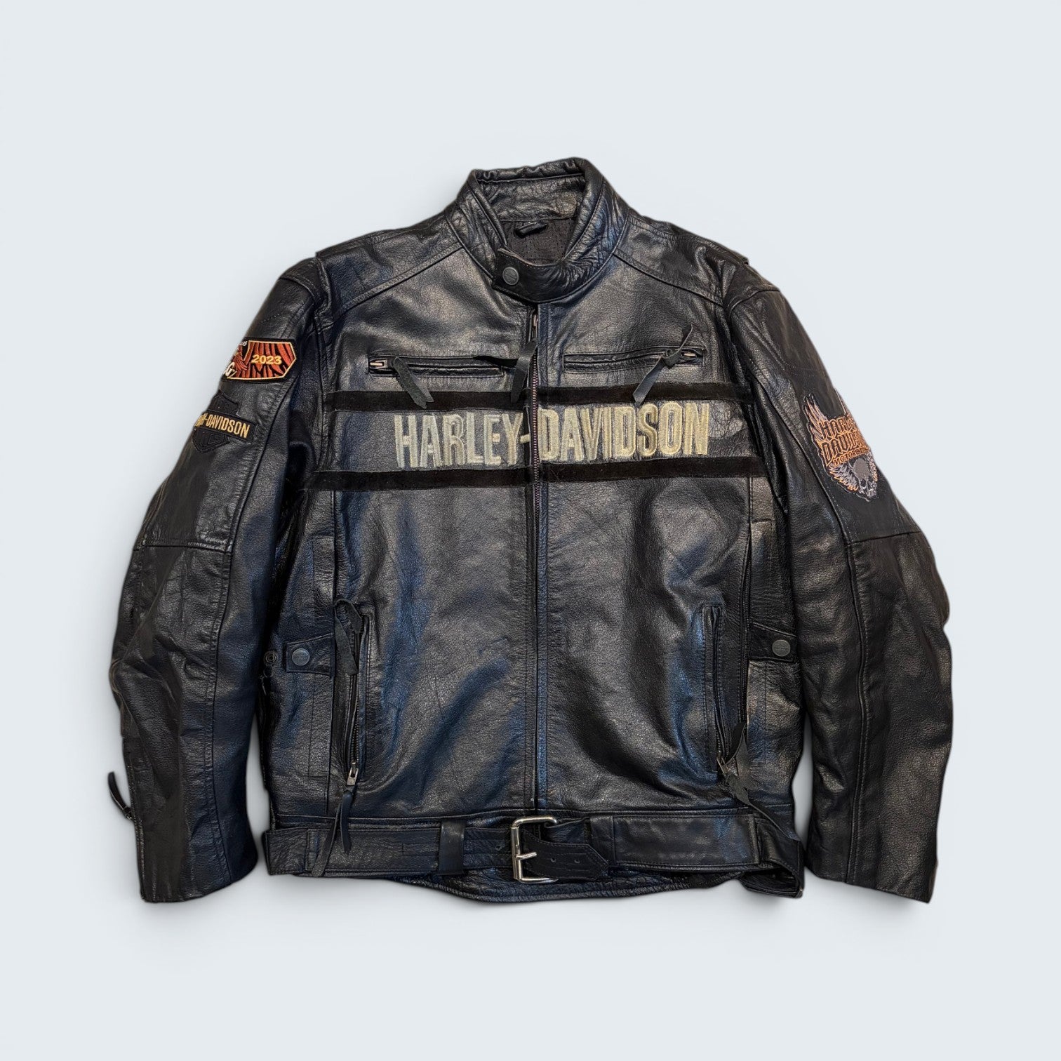 Harley-Davidson - Riding Gear leather Motorcycle Jacket - Size L