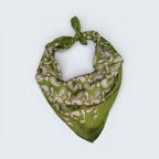 Paisley Print Silk Like Scarf