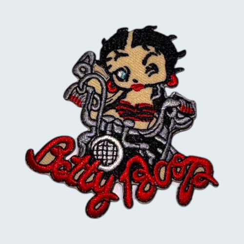 Betty Boop Bike Patch – Patch, STOXX THRIFT & VINTAGE