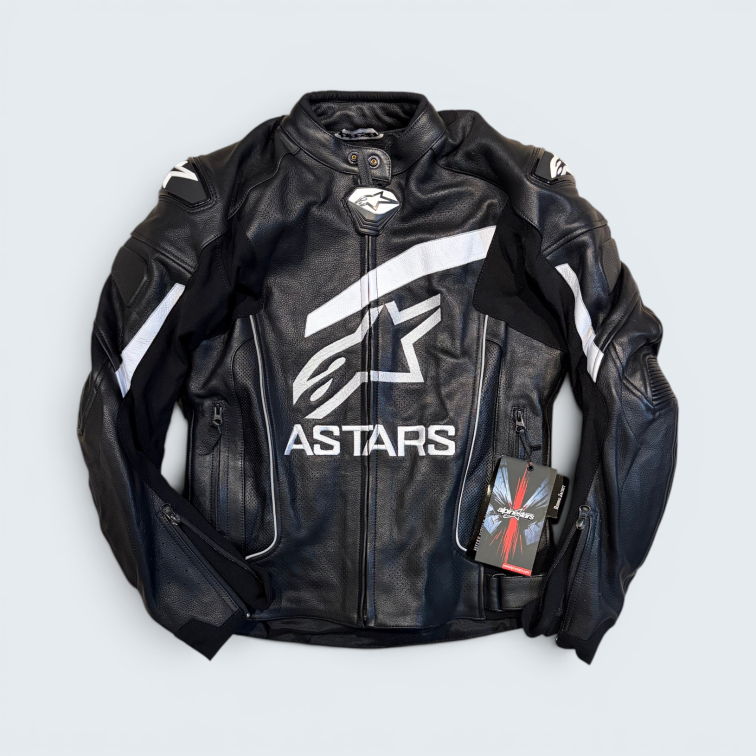 Alpinestars Supertech R Leather Moto Jacket