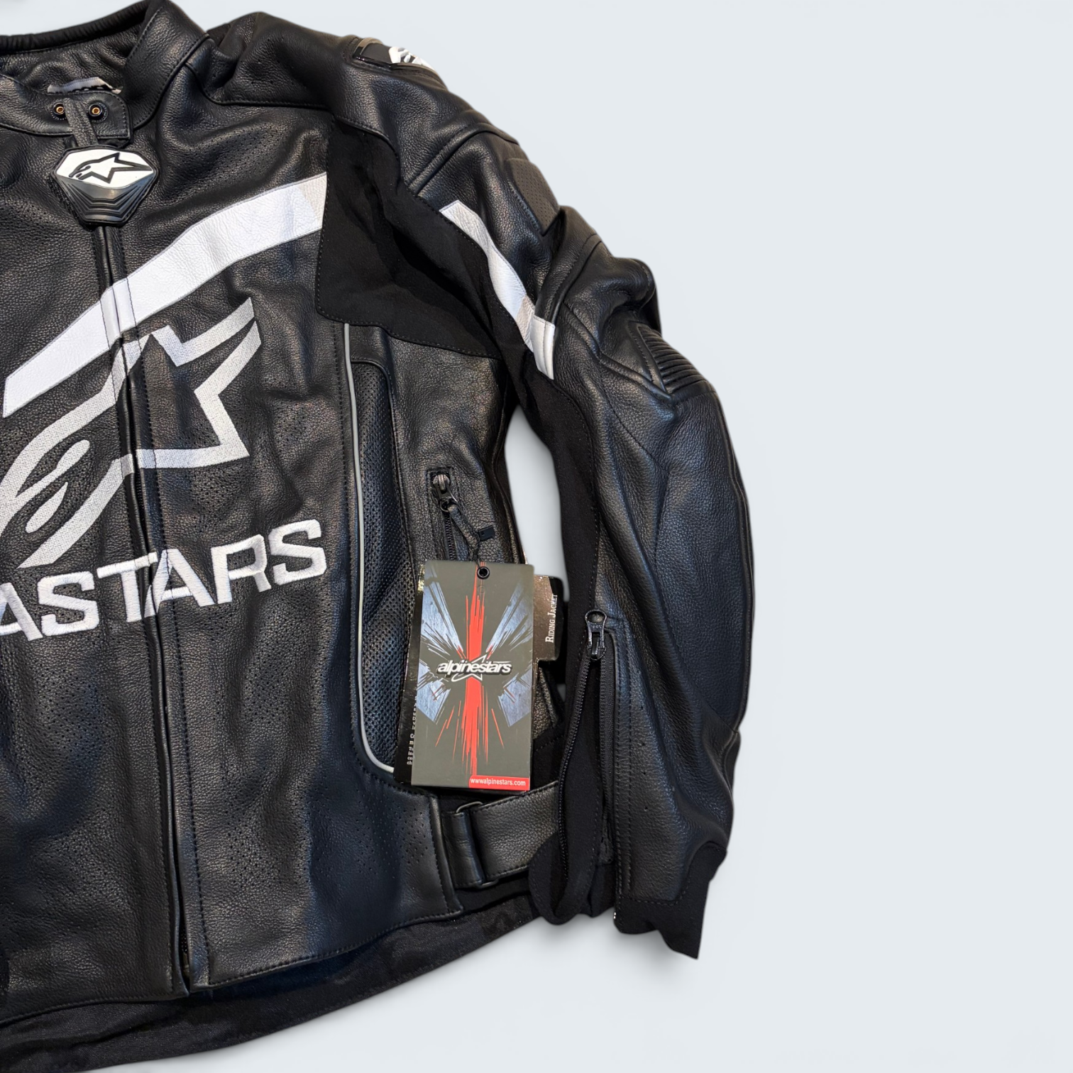 Alpinestars Supertech R Leather Moto Jacket