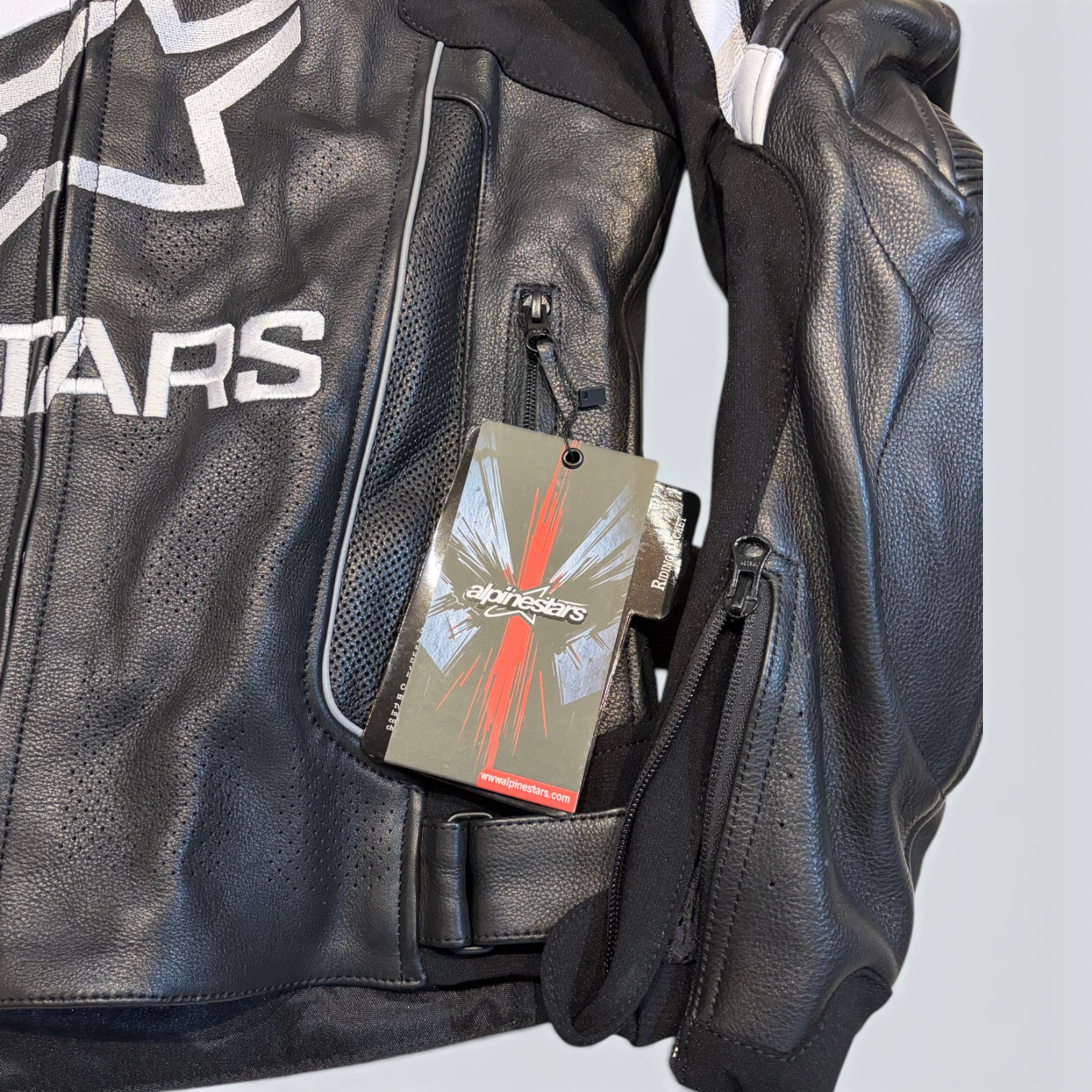Alpinestars Supertech R Leather Moto Jacket